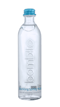 Agua Bambito 330ml Sparkling (vidrio - 12 unidades)