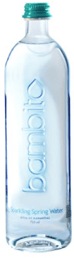 Agua Bambito 750ml Sparkling (vidrio - 12 unidades)