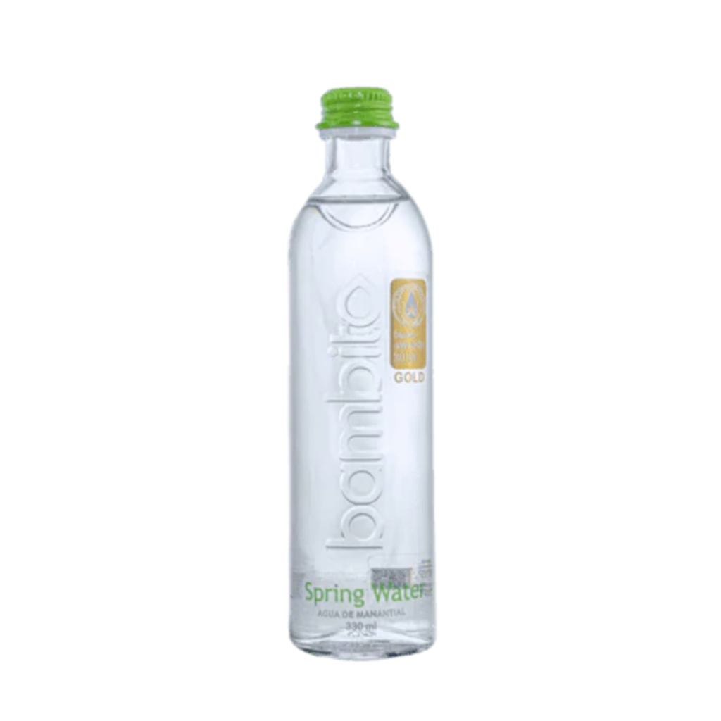 Agua Bambito 330ml (vidrio - 12 unidades)