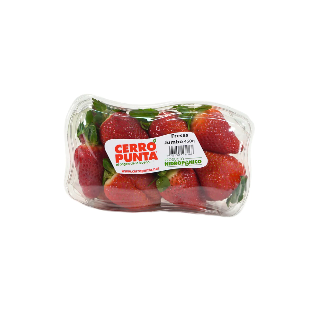 Fresas Jumbo Hidropónicas (450g)