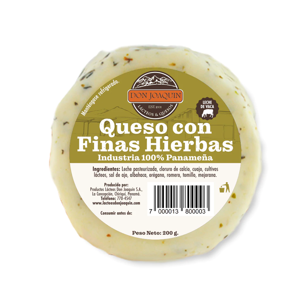 Queso con Finas Hierbas (200g)
